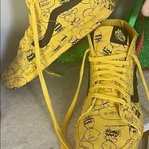 Vans hi shoes snoopy men/women